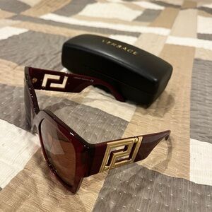 Like new Versace glasses with case. No scratches